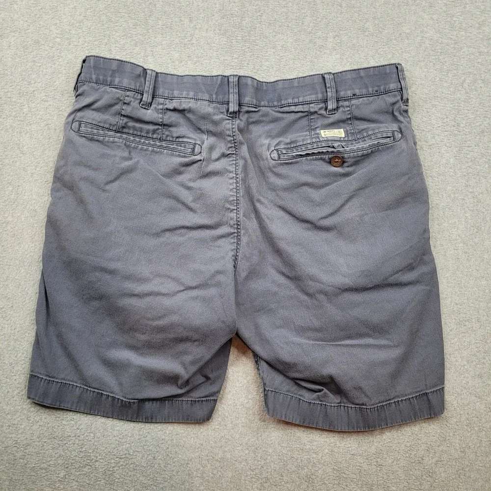 [READ] Faherty Shorts Mens 35x7 Grey Organic Cotton Tencel Blend Casual Chino